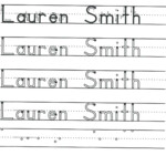 12 Preschool Writing Worksheet Generator Preschool Name Tracing