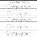 20 Printable CHRISTOPHER Name Tracing Worksheets And Etsy