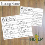 Aiden Free Printable Tracing Name Worksheet Nametracing Worksheets