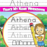 Athena Letter Tracing For Kids Trace My Name Workbook Elise Garcia
