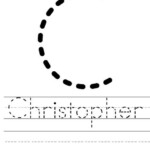 Christopher Worksheet Twisty Noodle Letter C Worksheets Name