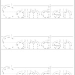 Createprintables Com Name tracing worksheet preview Php Dot To Dot