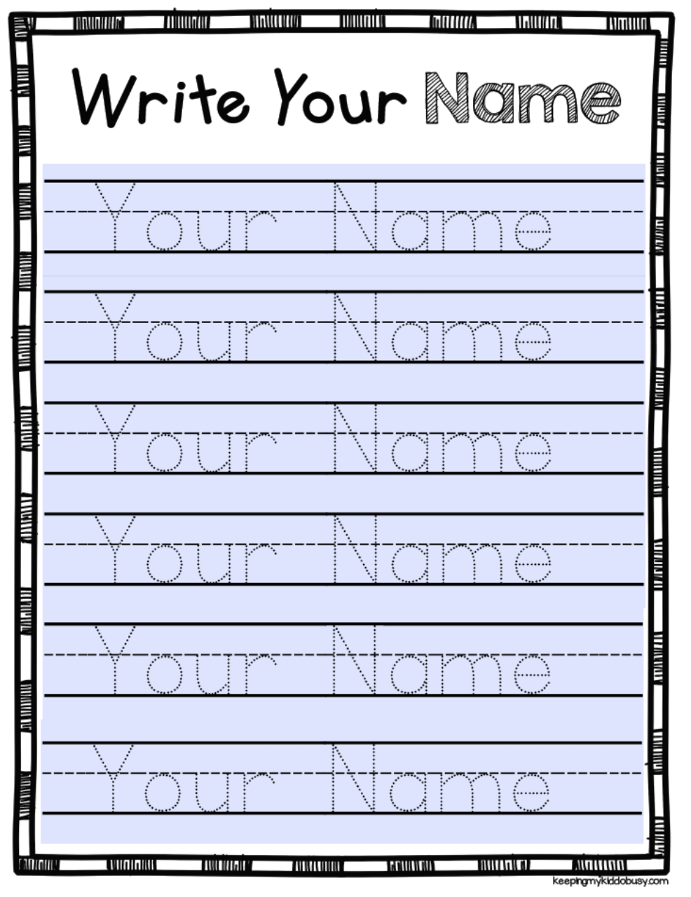 Edible Name Tracing Dot To Dot Name Tracing Website