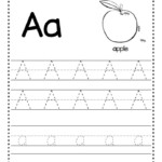 Free Letter A Tracing Worksheets