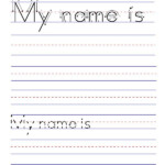 Handwriting Worksheets Name Generator Tripmart