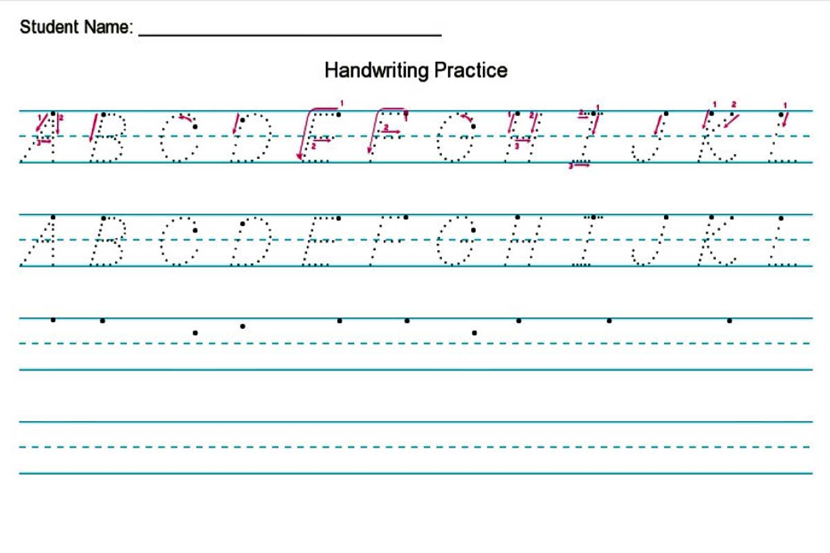 Make Your Own Name Tracing Worksheets Dot To Dot Name Tracing Website