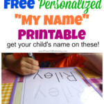 Name Tracing Kinder AlphabetWorksheetsFree