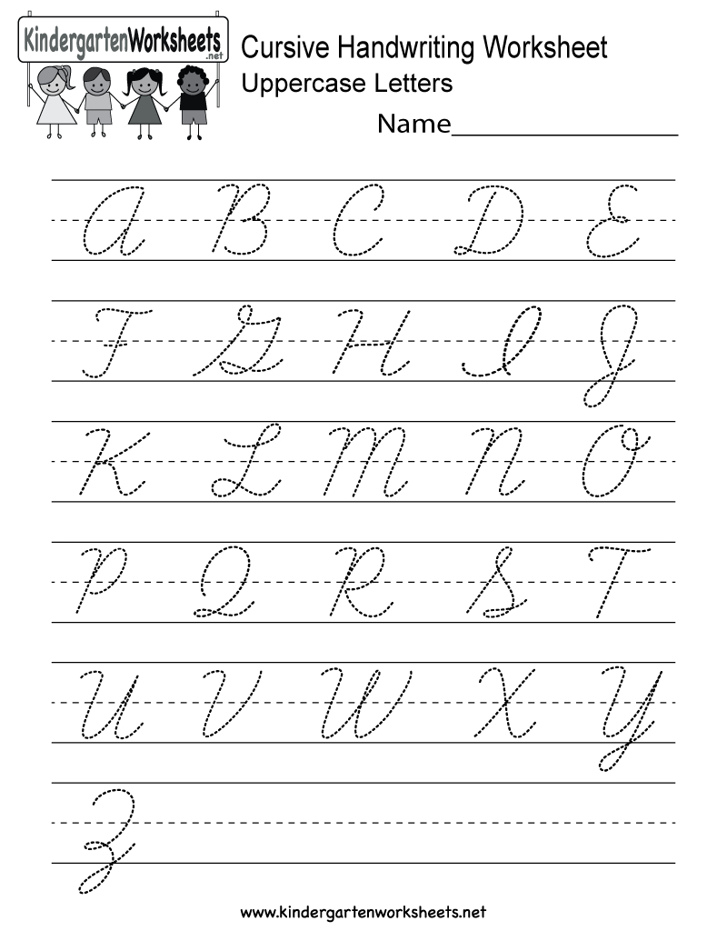 Name Tracing Worksheets Cursive AlphabetWorksheetsFree