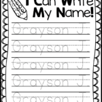 Name Writing Practice Handwriting FREEBIE Kindergarten Names