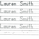 Trace Sheets For Name Worksheet24