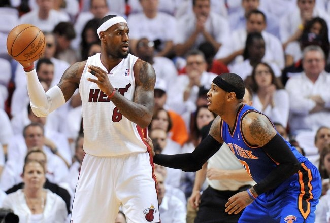 Tracing Career Rivalry Arc Of LeBron James And Carmelo Anthony 