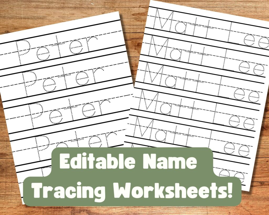 Tracing Name Worksheets In Bulk Nametracing Worksheets