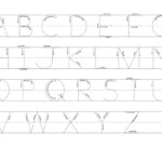 Tracing Uppercase Letters Printable Worksheets