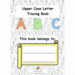 Upper Case Letter Tracing alphabet Sheets english Etsy UK In 2022