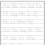 10 Best Free Printable Tracing Alphabet Letters Printablee Printable