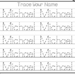 20 Printable MICHAEL Name Tracing Worksheets And Activities Etsy