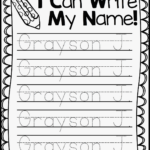 40 Inspirational Of Preschool Name Tracing Worksheets Gallery Db