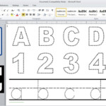 Alphabet Tracing Font AlphabetWorksheetsFree