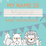 Buy Malakai Name Tracing Book 50 Pages Of Custom Name Tracing Learn