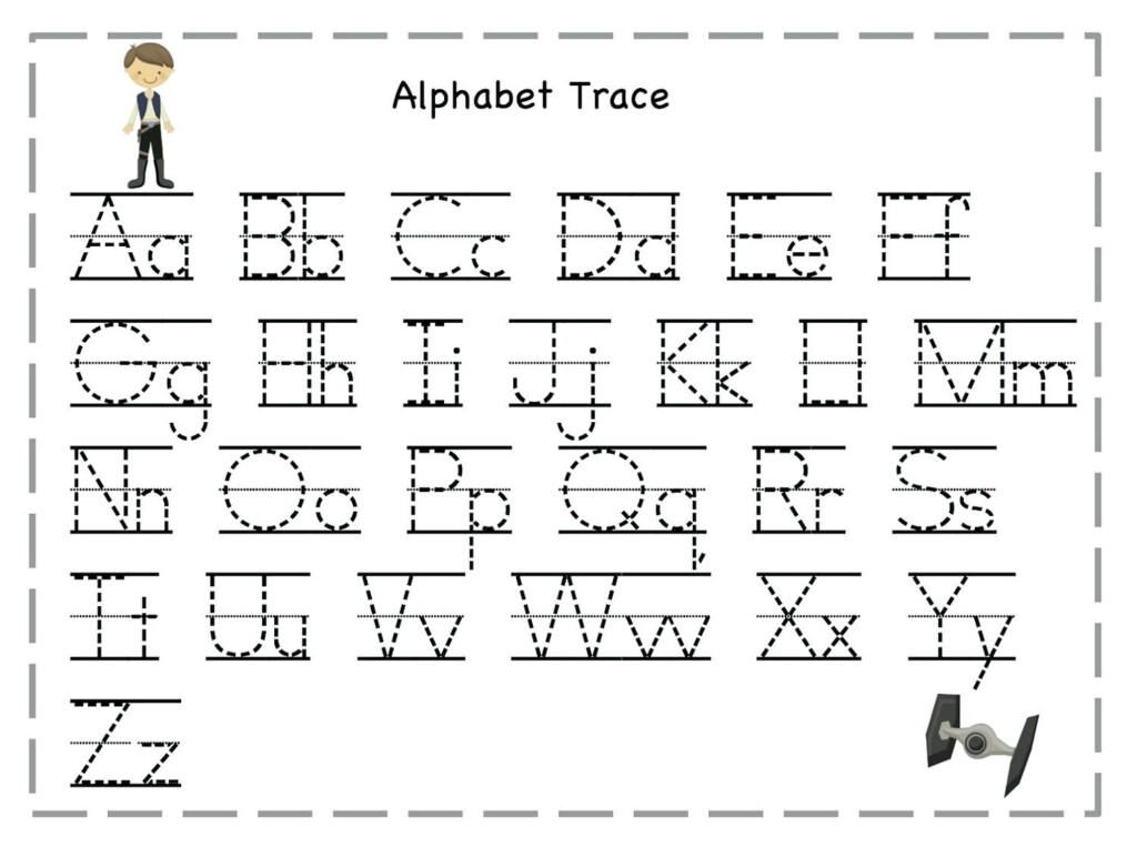 Capital And Lowercase Letters Tracing Worksheets Capital Letters 