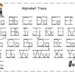 Capital And Lowercase Letters Tracing Worksheets Capital Letters