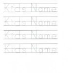 Create Your Own Word Tracing Worksheets Name Tracing Generator Free