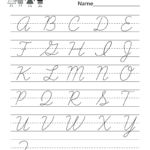 Cursive Tracing Worksheets Name Tracing Generator Free