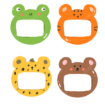 Cute Name Tag Clipart Transparent PNG Hd Cute Name Tag Animals