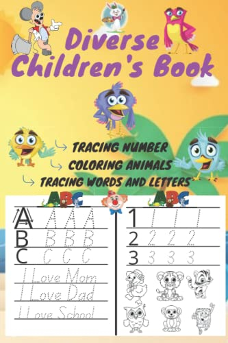 Diverse Children s Book Tracing Children s Book That Contains Tracing 