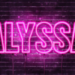 Download Wallpapers Alyssa 4k Wallpapers With Names Female Names