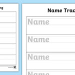 Editable Name Tracing Activity Hecho Por Educadores