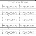 Editable Name Tracing Preschool Alphabetworksheetsfreecom 7 Best