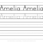 Editable Name Tracing Preschool Alphabetworksheetsfreecom Free