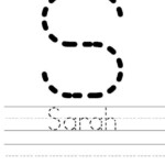 Editable Name Tracing Preschool Alphabetworksheetsfreecom Pin By
