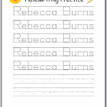 Editable Name Tracing Preschool Alphabetworksheetsfreecom Wonderful