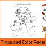 Fall Picture Tracing Worksheets Editable Morning Work Teaching