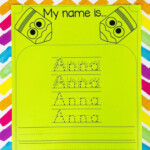 FREE Editable Name Tracing Activities For Preschoolers