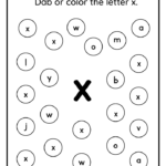 Free Letter X Printable Worksheets PDF Printable And Online