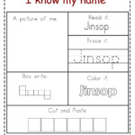 Free Name Tracing Worksheet