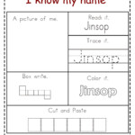 Free Name Tracing Worksheets For Preschool Free Printables