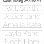 Free Noah Name Tracing Pages Printables Name Tracing Printable