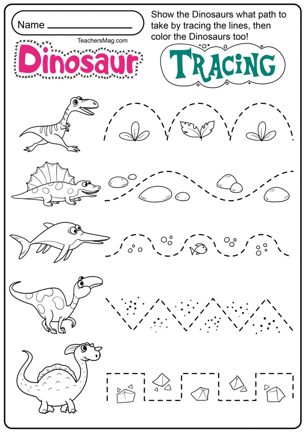 Free Printable Animal Tracing Worksheets Name Tracing Generator Free