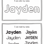 Jayden Name Printables For Handwriting Practice A To Z Teacher