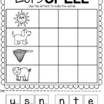 Let s Spell Spelling Printable Worksheet Pack Short Vowels CVC