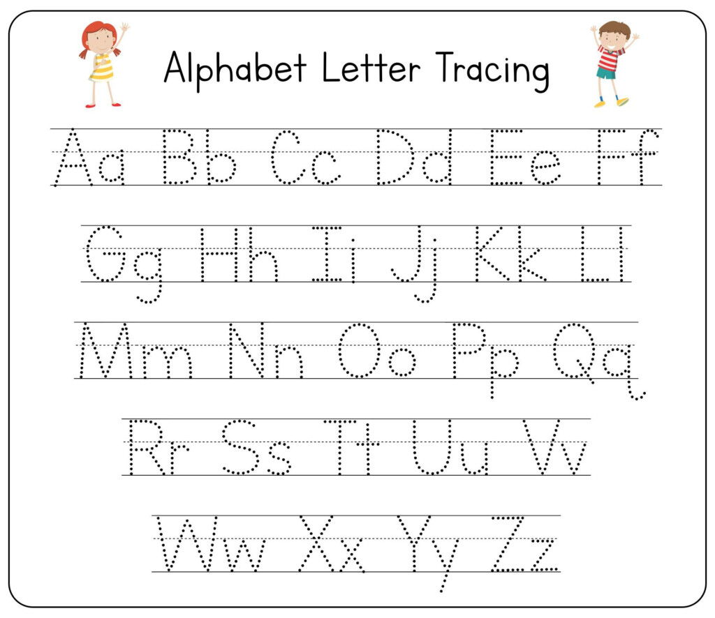 Letter Worksheets For Preschool Preschool Tracing Kindergarten 