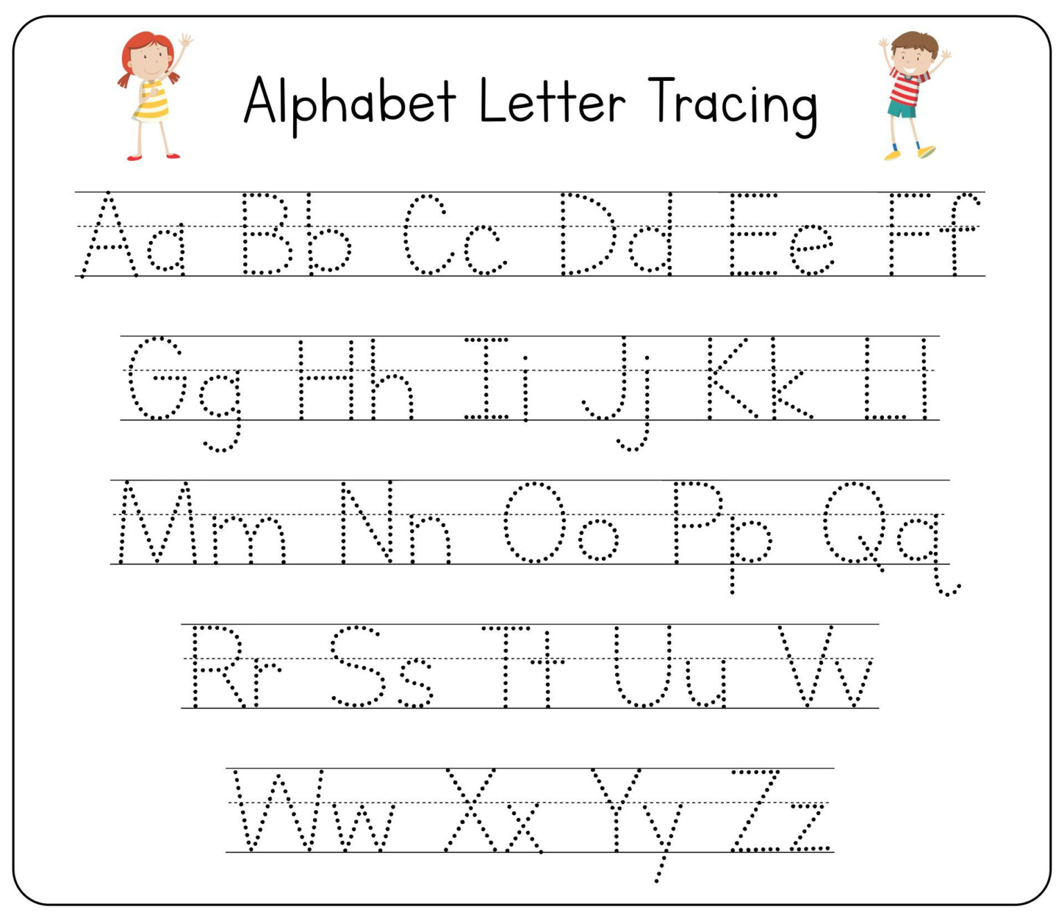 Letter Worksheets For Preschool Preschool Tracing Kindergarten - Name ...