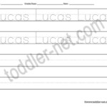 Lucas Name Tracing Dot To Dot Name Tracing Website