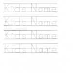 Make Printable Name Tracing Worksheets Name Tracing Generator Free