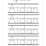 Name Tracing Generator TracingLettersWorksheets