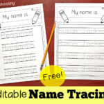 Name Tracing Printables Free Printable Templates